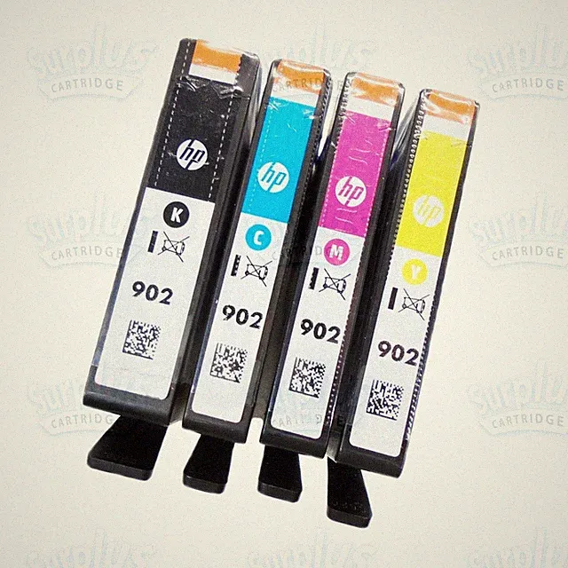 4pk Genuine HP 902 Black & 902 Color OfficeJet 6960 6965 6968 6978 6970
