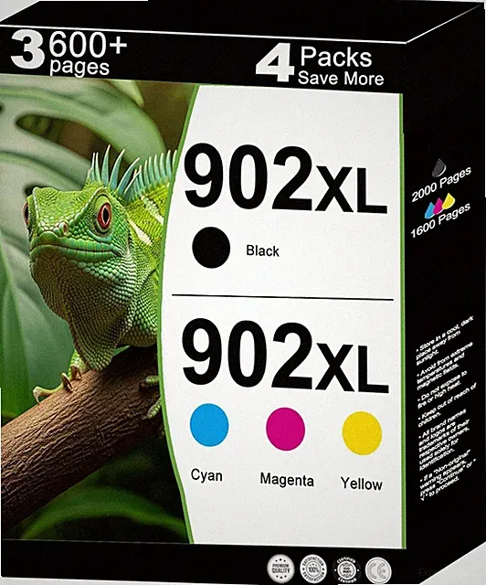 902 XL Ink Cartridge HP902 HP902XL for OfficeJet 6978 6968 6958 6970 6960 6975