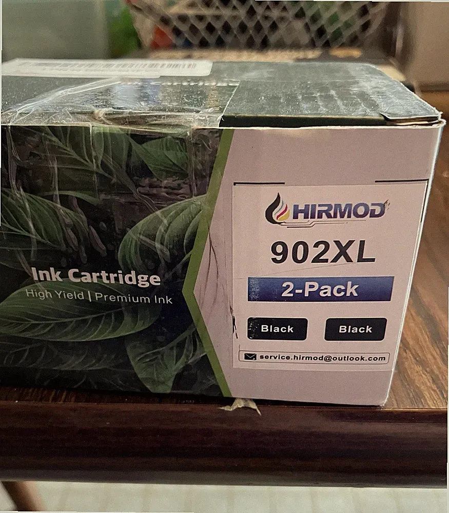 902xl ink cartridges black 2-pack Replacement For HP Printer *READ*