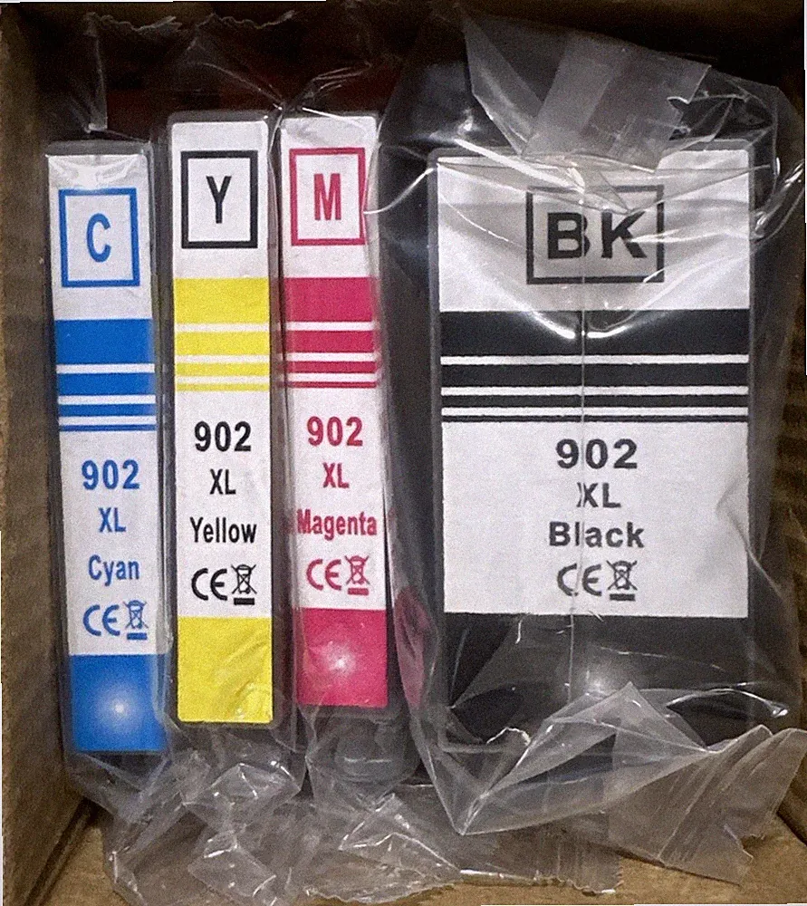 Anemec 902XL Printer Ink Replacement For HP, Combo Pack