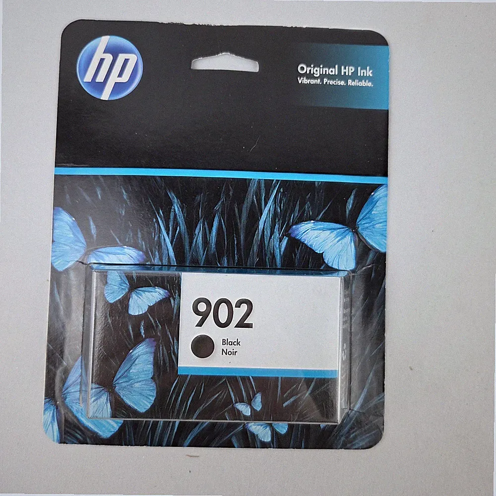Genuine HP 902 Black Ink Cartridge New Sealed Exp May 2021