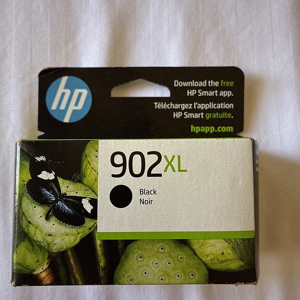 hp printer ink 902 xl black