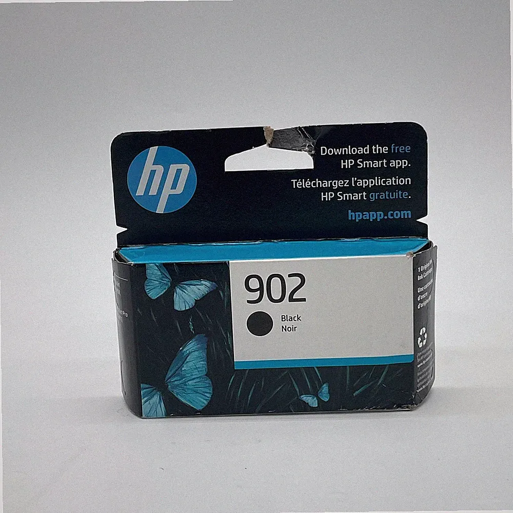 HP 902 Black Noir Printer Toner Ink Black New In Box