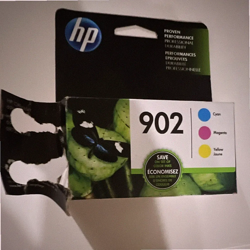 HP 902 Genuine/Original Ink Cartridge Cyan Magenta Yellow For HP Inkjet Printer