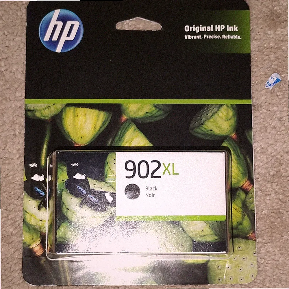 HP 902XL Black Genuine Original Ink Cartridge Inkjet for HP Printer