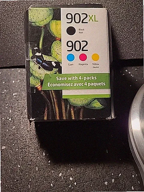 hp 902xl ink cartridges 4 pack