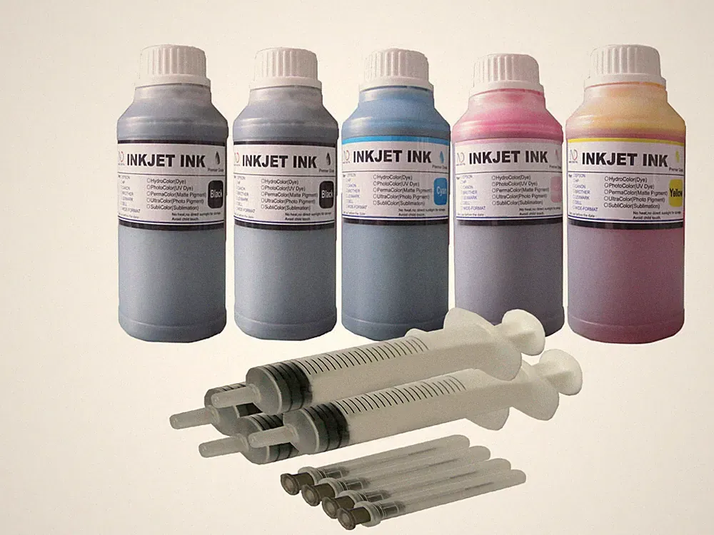 ND® Refill ink for HP902 902XL 906XL OfficeJet Pro 6968 6978 & HP31/32 5X250ML/S