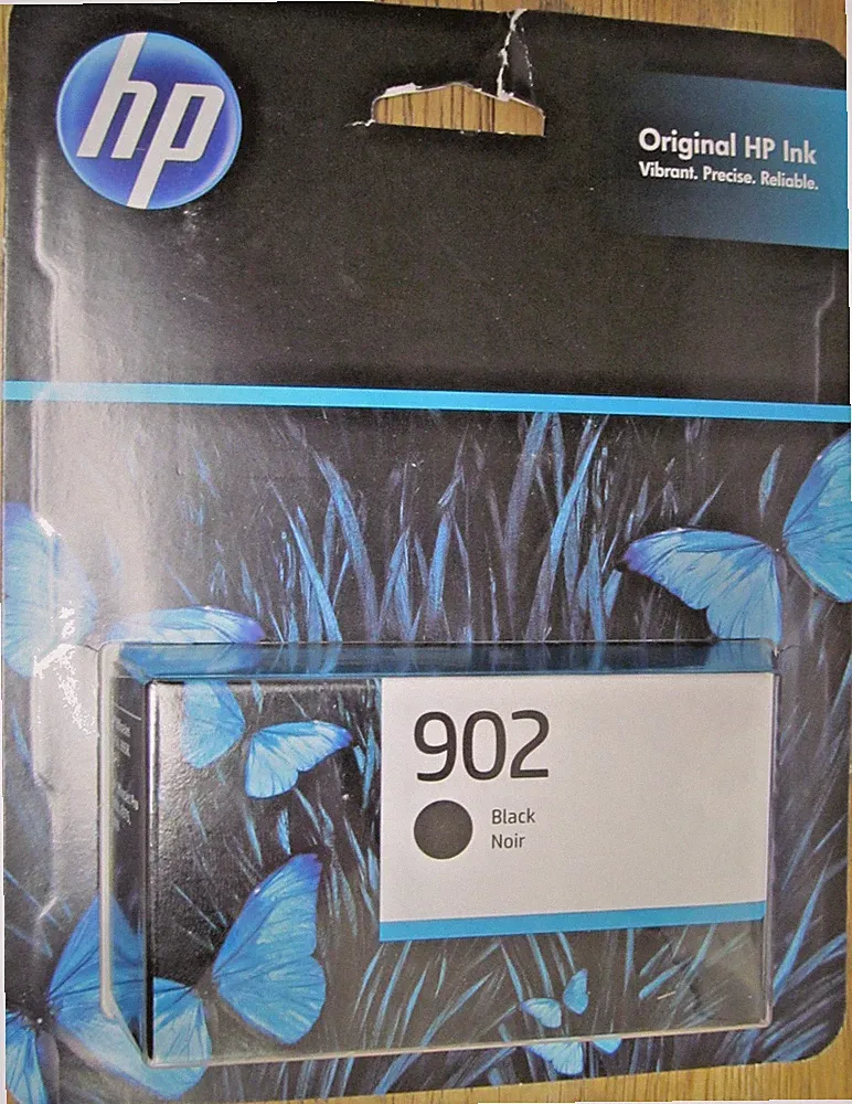 NEW FACTORY SEALED HP 902 BLACK INK CARTRIDGE EXP JUNE 2026 FREE SHIPPING