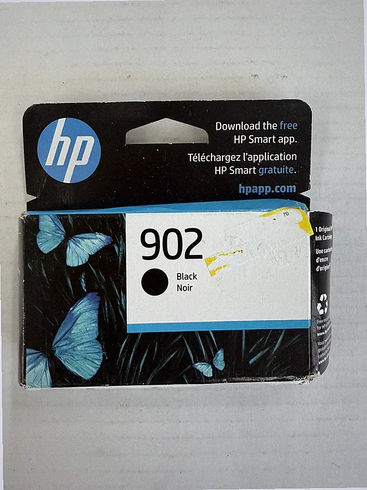 NEW HP 902 Black Ink Cartridge New Sealed (EXP: 03/26)
